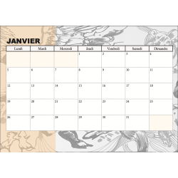 Calendrier 2026 / série limitée